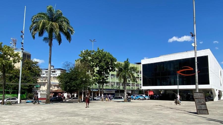 Praça do pacificador em Duque de Caxias